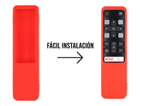 Funda Silicon TCL - Rojo