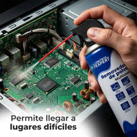 Removedor de Polvo Aire Comprimido Multiusos 440 ml para PC, Teclados, Electrónicos y Herramientas