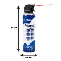 Removedor de Polvo Aire Comprimido Multiusos 440 ml para PC, Teclados, Electrónicos y Herramientas