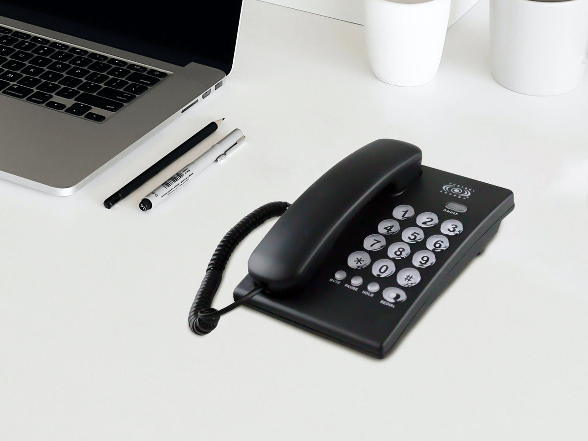 Teléfono Alámbrico Casa Oficina Hotel Fijo Moderno Negocio