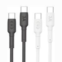Cable Usb C A Usb C 60w Carga Rápida 20V 3A 2 Metros