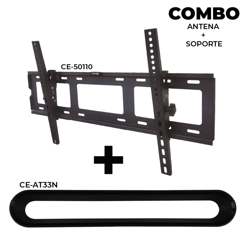 Combo Soporte y Antena premium