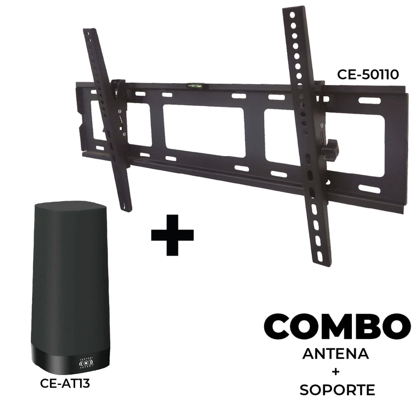 Combo Soporte y Antena recidencial