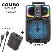 Combo Bocina Karaoke de 8